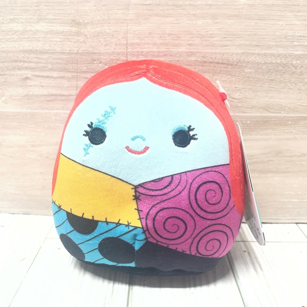 Disney Squishmallows Sally Plush - Red and Blue